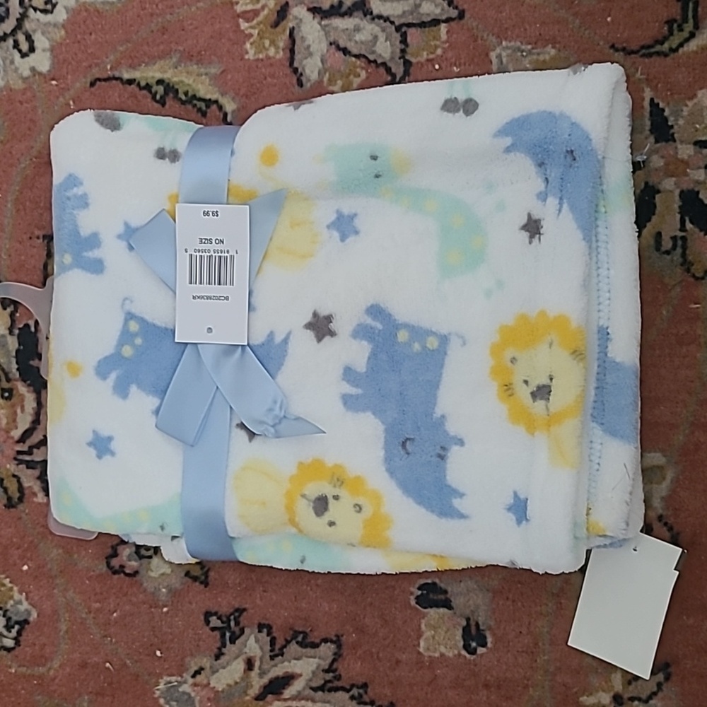 Cute Animal Print Baby Blanket